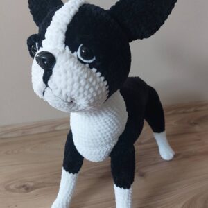 Bob-amigurumi boston terrier