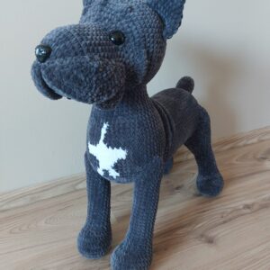 Cody-cane corso amigurumi kutyus