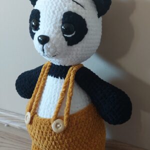 Pami-amigurumi panda figura